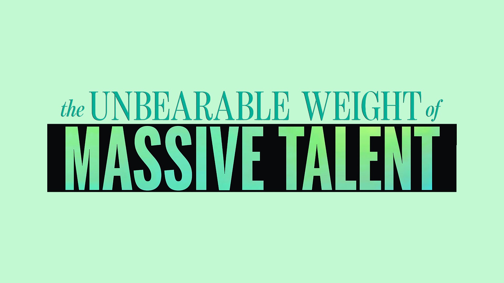 The Unbearable Weight of Massive Talent - USANetwork.com