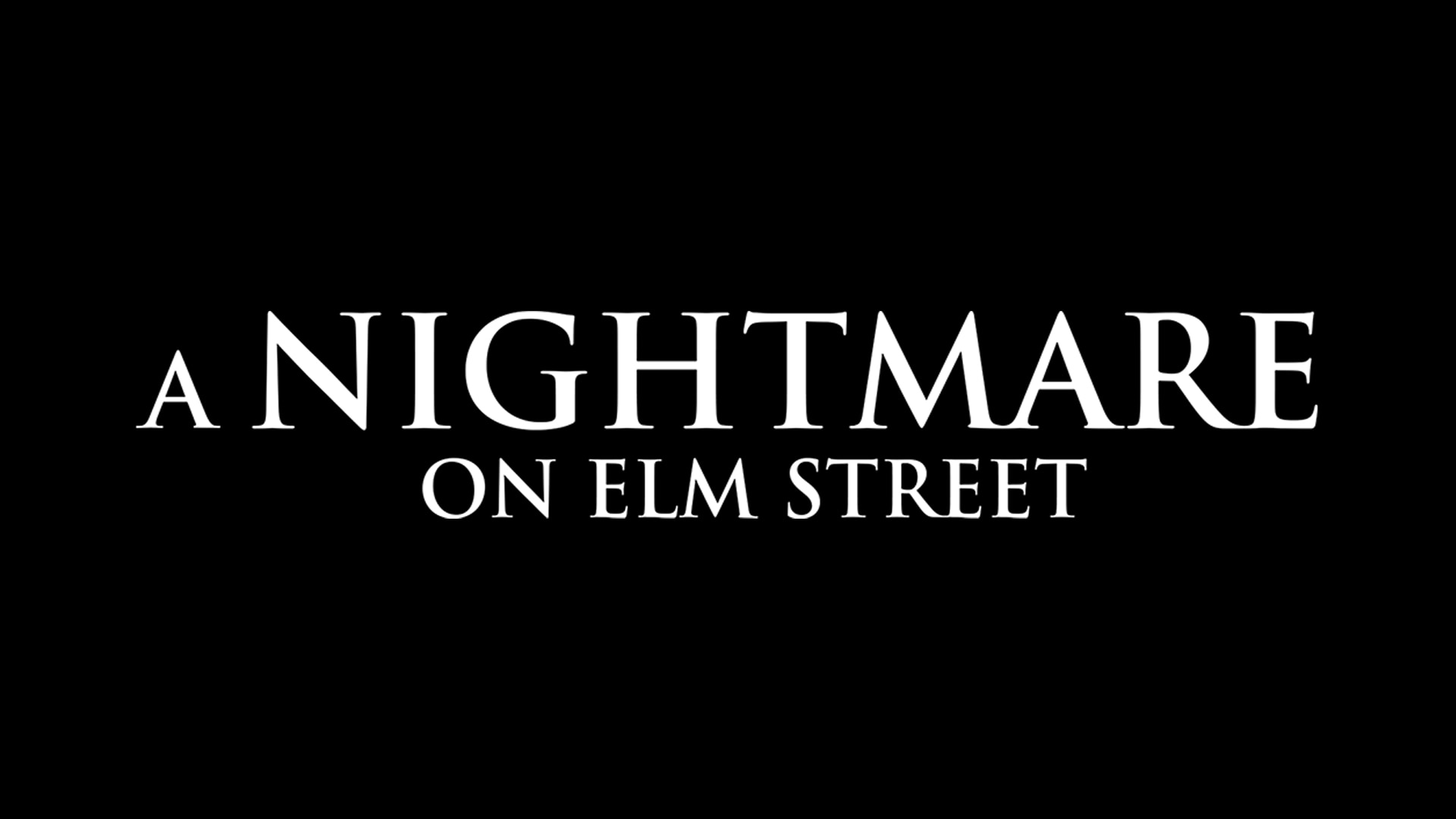 A Nightmare on Elm Street