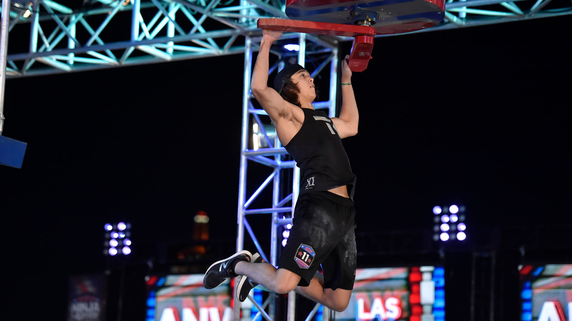 Watch American Ninja Warrior Highlight Mathis "The Kid" Owhadi Vegas