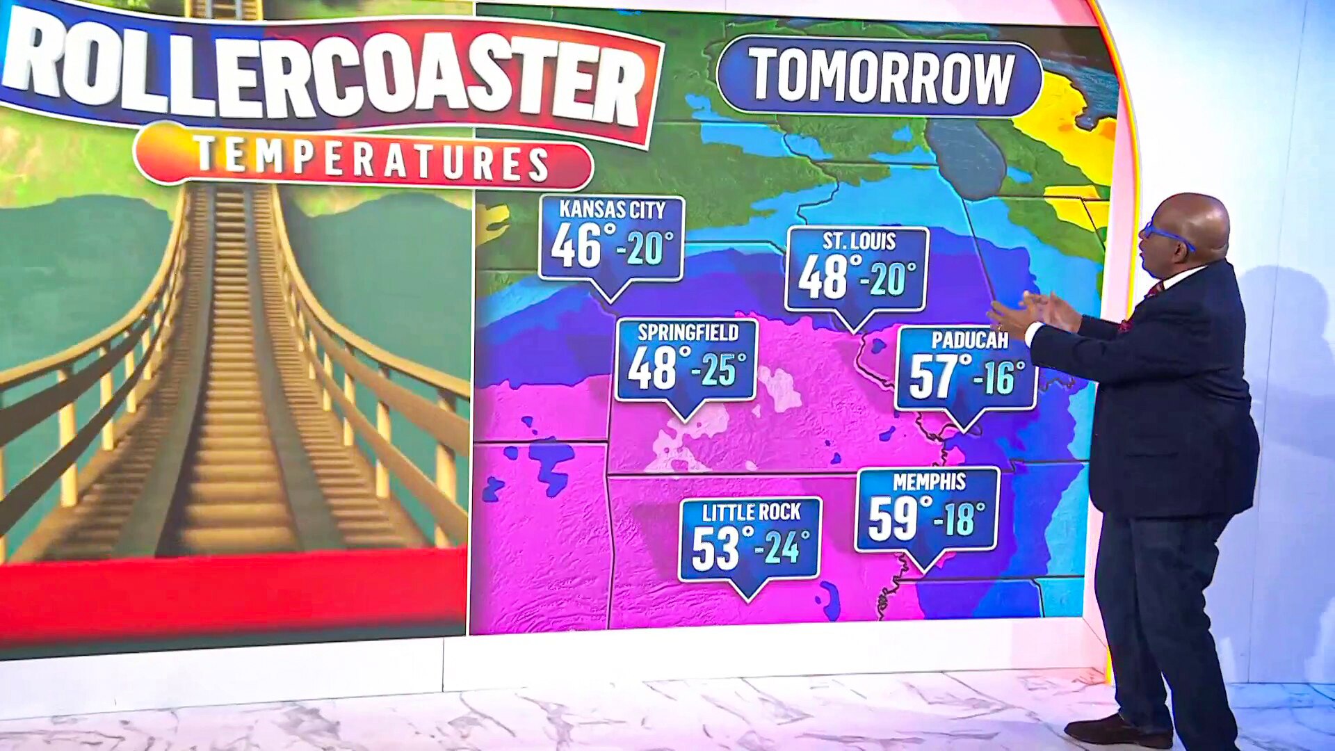 Al Roker Bathroom Break Clipart