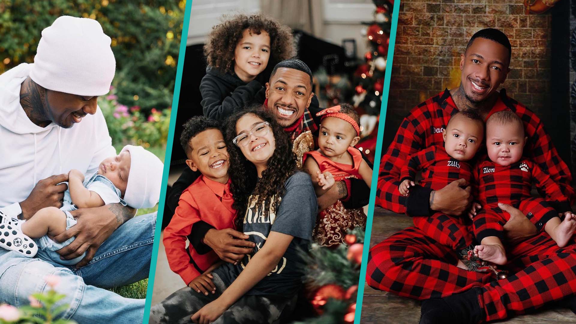 Watch Access Hollywood Highlight: Nick Cannon Shares Touching Christmas Photos With All 7 Of His