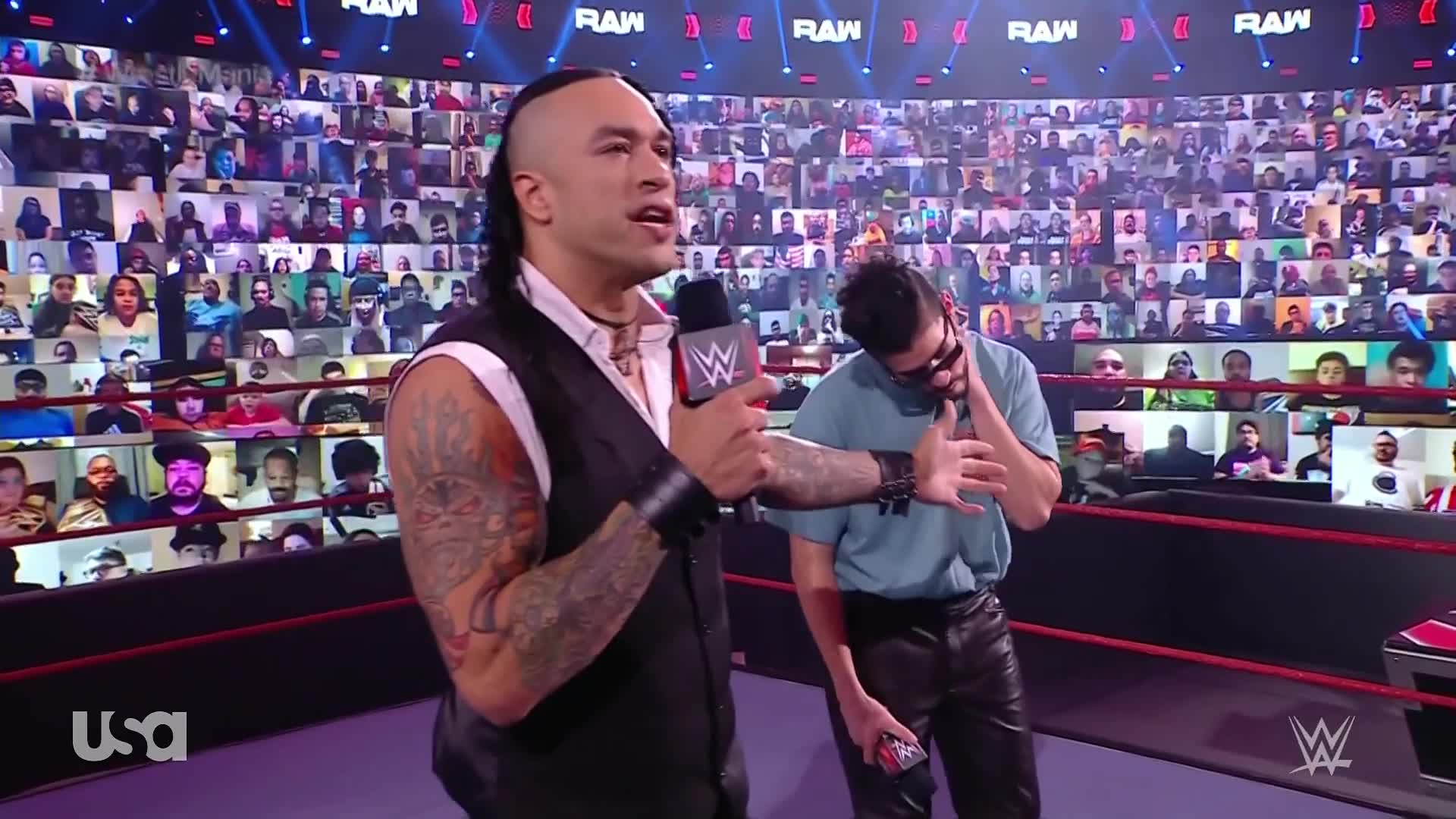 Watch WWE Raw Highlight: Bad Bunny and Damien Priest challenge Miz and