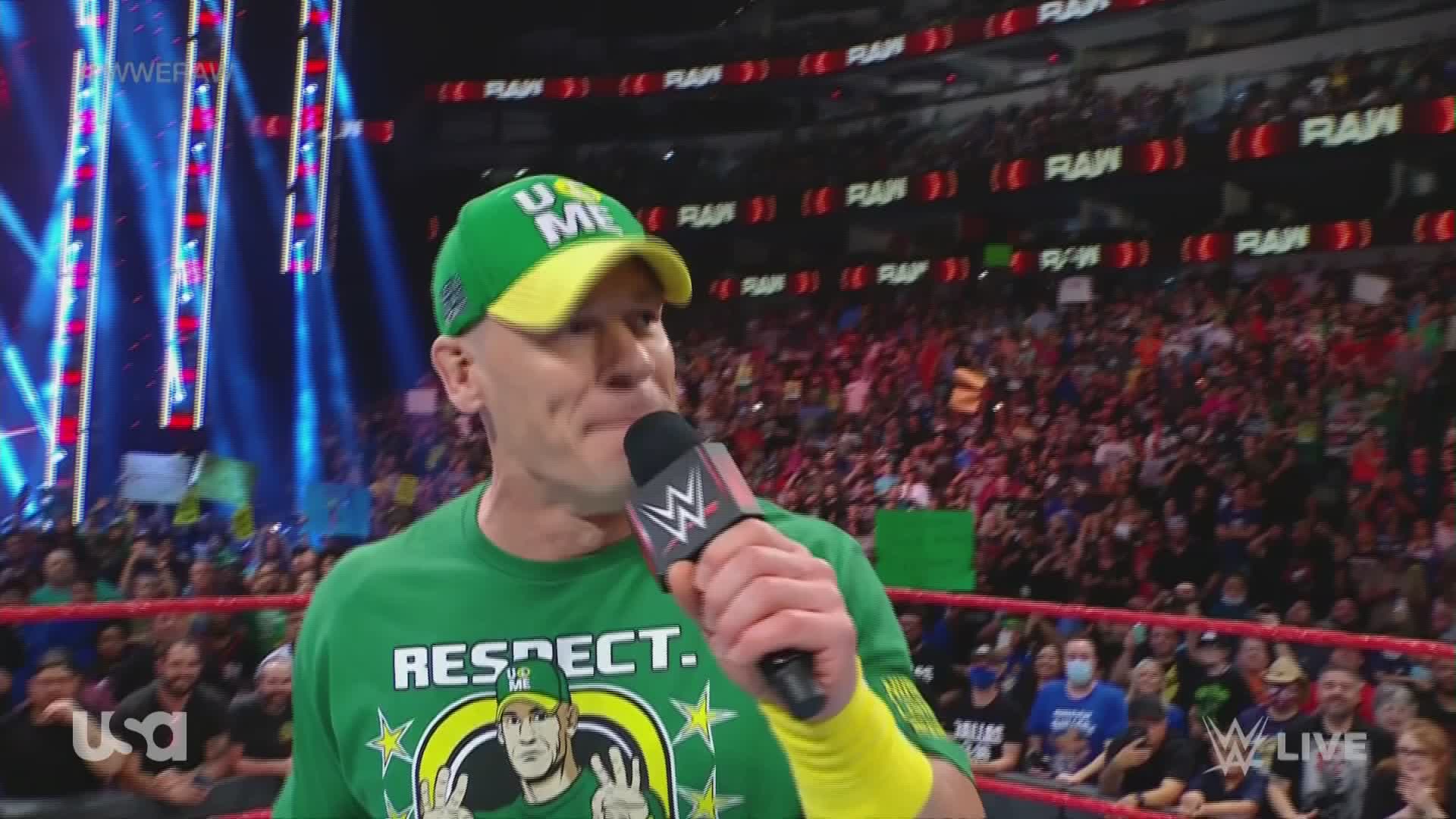 Watch WWE Raw Highlight: Cena Opens Raw, Calls Reigns a Gimmick and ...