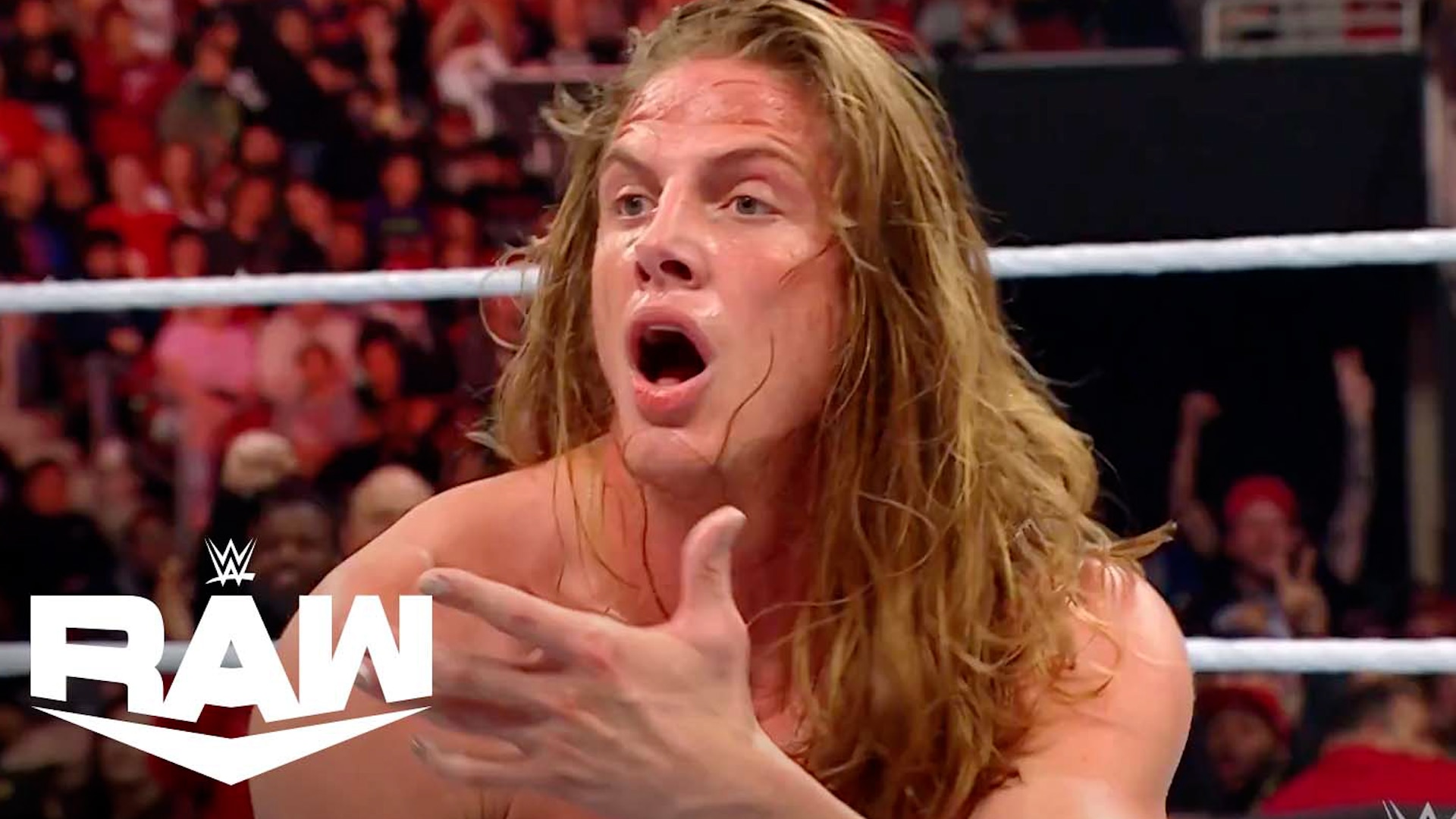 Watch WWE Raw Highlight: Chad Gable Takes Down Riddle with a Little ...