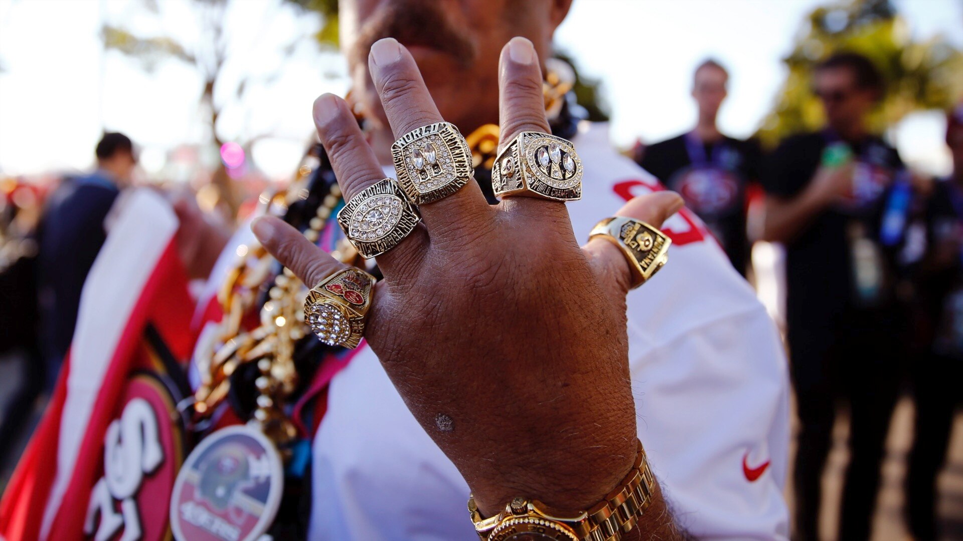 Mas anillos de online super bowl