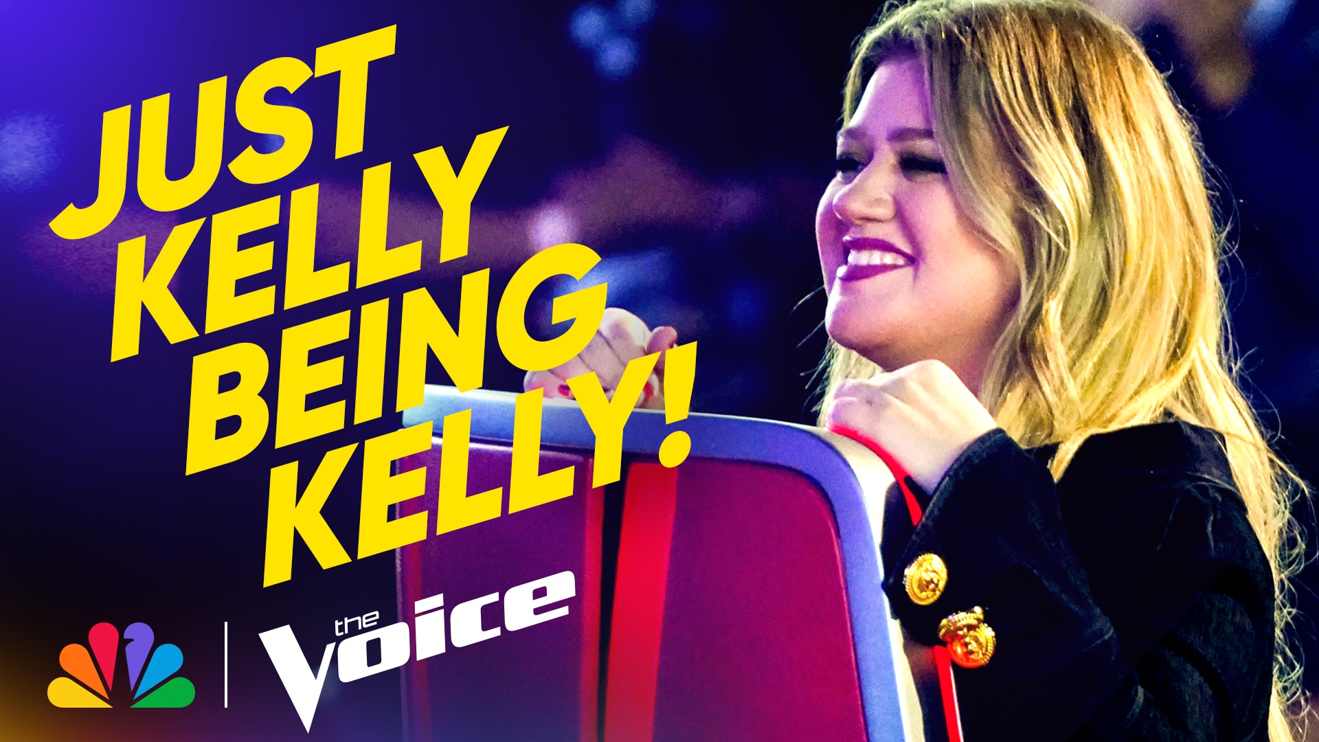 Watch The Voice Web Exclusive Kelly Clarkson Brings the Best Vibes